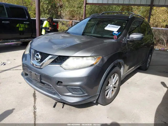 2015 Nissan ROGUE SV VIN KNMAT2MT6FP553909 фото 2