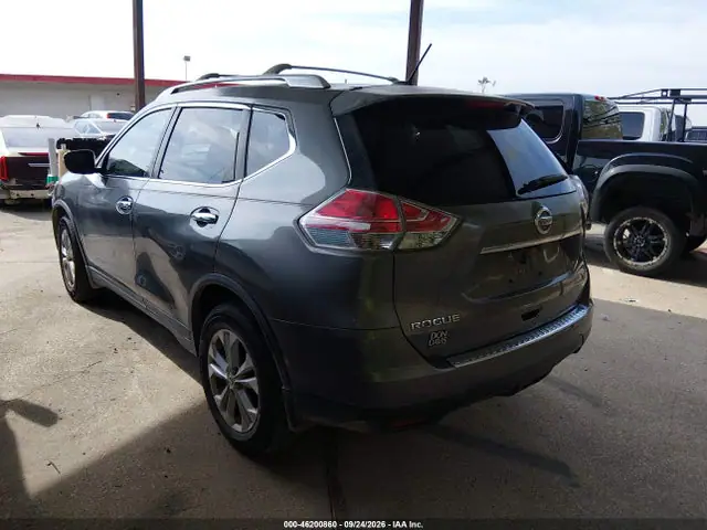 2015 Nissan ROGUE SV VIN KNMAT2MT6FP553909 фото 3