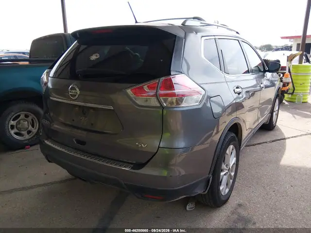 2015 Nissan ROGUE SV VIN KNMAT2MT6FP553909 фото 4
