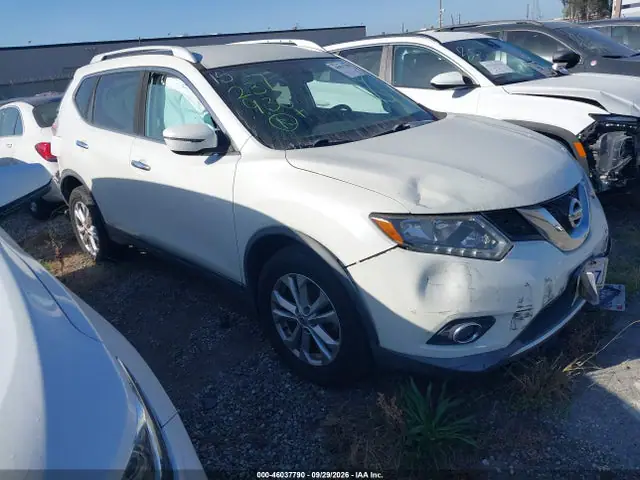KNMAT2MT0GP684934 — 2016 Nissan Rogue SV, Задняя часть справа (Right Rear), фото до ремонта