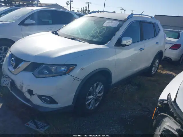 KNMAT2MT0GP684934 — 2016 Nissan Rogue SV, фото 2 с аукциона IAAI 30.09.2026, Задняя часть справа