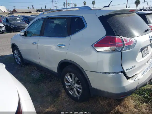 KNMAT2MT0GP684934 — 2016 Nissan Rogue SV, фото 3 с аукциона IAAI 30.09.2026, Задняя часть справа