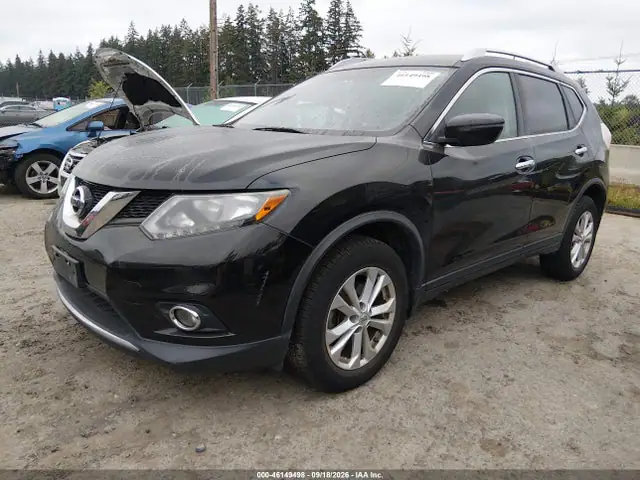 KNMAT2MV7GP647140 — 2016 Nissan Rogue SV, фото 2 с аукциона IAAI 30.09.2026, Естественный износ