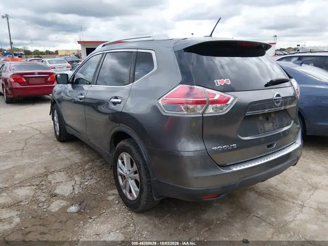 2016 Nissan ROGUE SV VIN KNMAT2MT5GP644302 фото 3