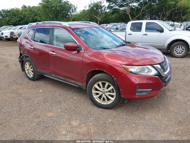 5N1AT2MT7JC784507 — 2018 Nissan Rogue SV, Задняя часть (Rear), фото до ремонта