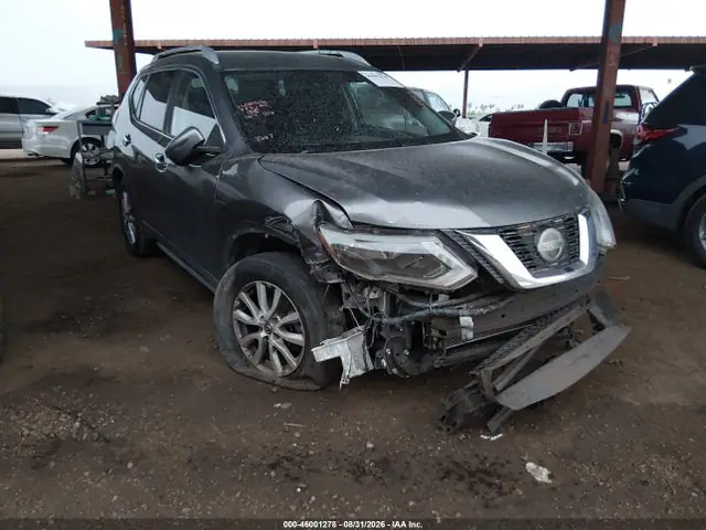 KNMAT2MT1KP528667 — 2019 Nissan Rogue SV, Передняя часть справа (Right Front), фото до ремонта