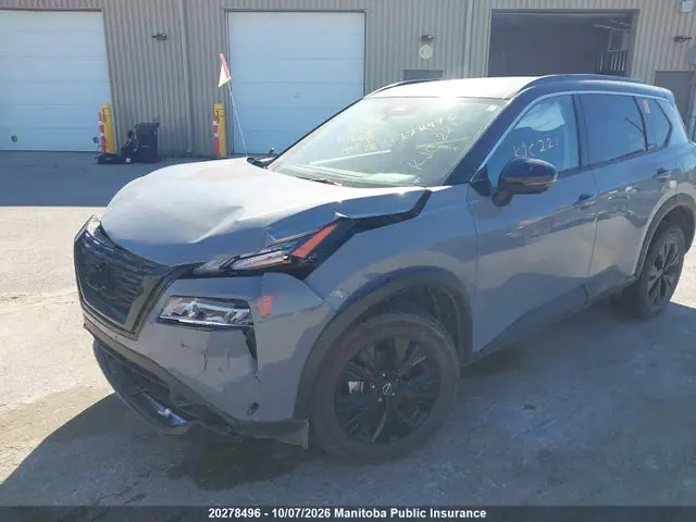JN8BT3BB0PW208939 — 2023 Nissan Rogue SV, фото 2 с аукциона IAAI 14.10.2026, Передняя часть слева