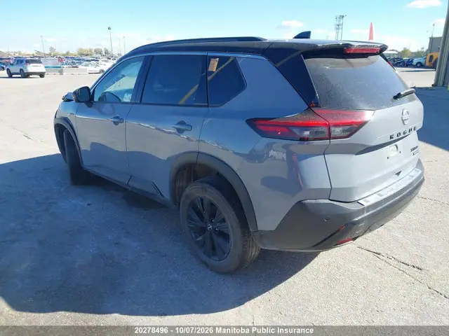 JN8BT3BB0PW208939 — 2023 Nissan Rogue SV, фото 3 с аукциона IAAI 14.10.2026, Передняя часть слева