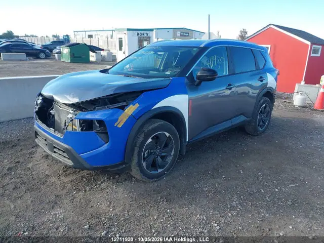 JN8BT3BB1TW089339 — 2026 Nissan Rogue SV, фото 2 с аукциона IAAI 13.10.2026, Передняя часть