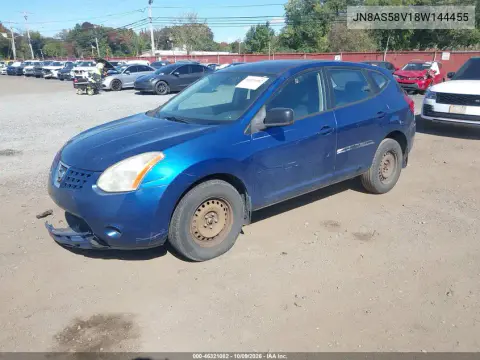 2008 Nissan Rogue S VIN JN8AS58V18W144455 фото 3