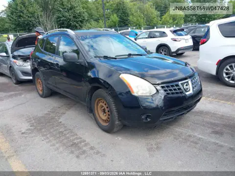 JN8AS58T69W047428 — 2009 Nissan Rogue, Подвеска, фото до ремонта