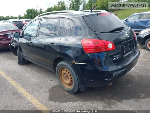 2009 Nissan Rogue S/Sl VIN JN8AS58T69W047428 фото 3