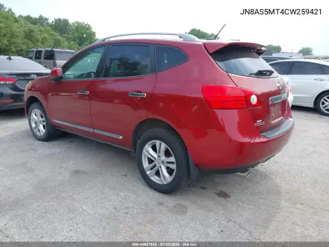 2012 Nissan Rogue Sv VIN JN8AS5MT4CW259421 фото 4