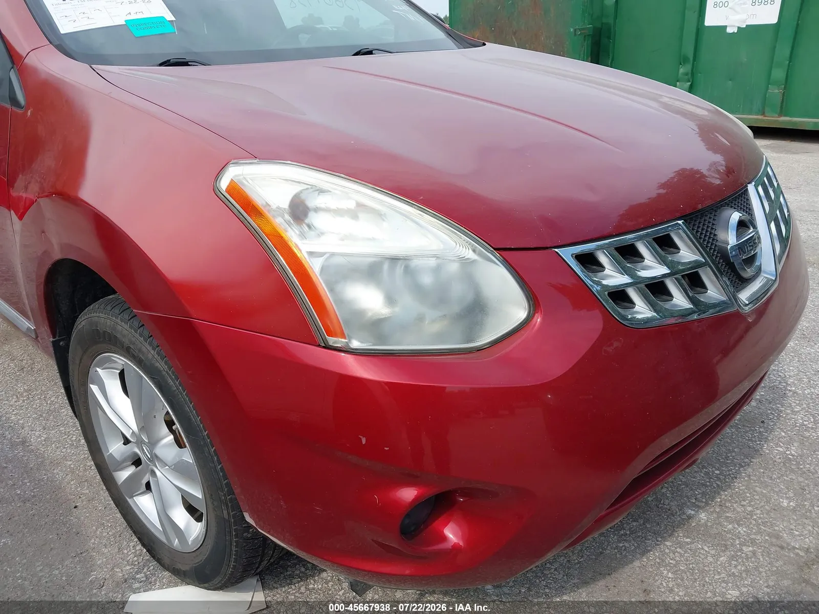 2012 Nissan Rogue Sv VIN JN8AS5MT4CW259421 фото 7