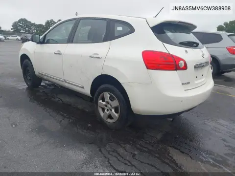 2012 Nissan Rogue S VIN JN8AS5MV6CW388908 фото 3