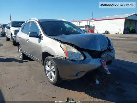 JN8AS5MV2CW712789 — 2012 Nissan Rogue, Левая сторона, фото до ремонта