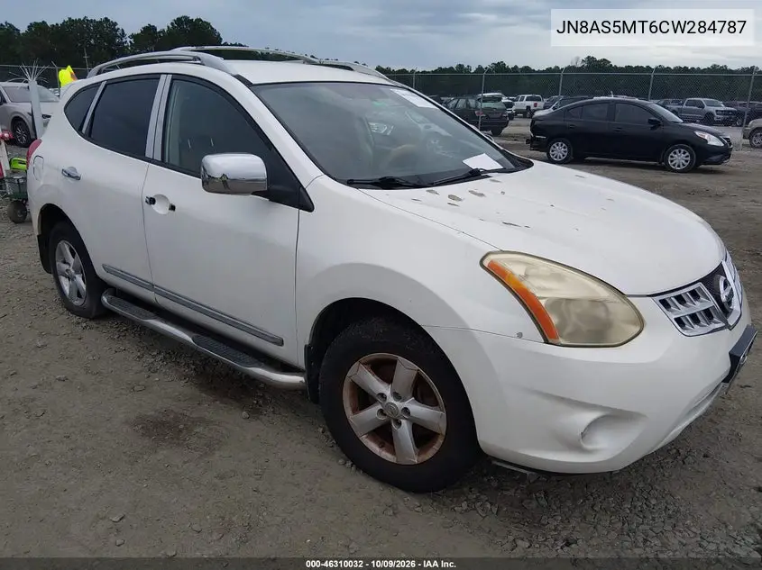 2012 Nissan Rogue S VIN JN8AS5MT6CW284787 фото 1