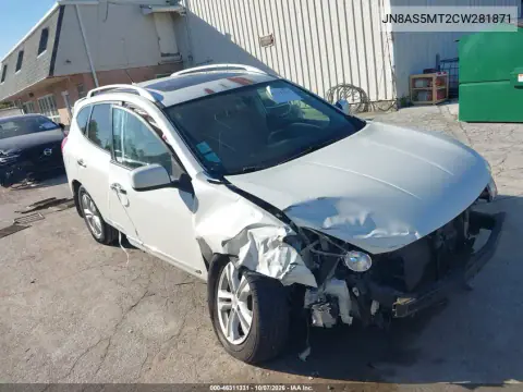 2012 Nissan Rogue Sv VIN JN8AS5MT2CW281871 фото 2