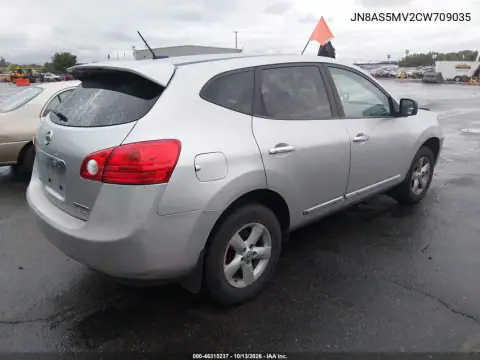 JN8AS5MV2CW709035 — 2012 Nissan Rogue, фото 4 с аукциона IAAI, Передняя часть