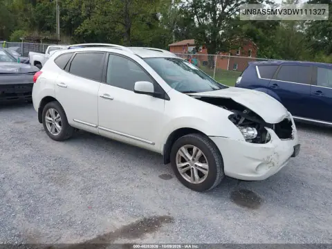 JN8AS5MV3DW111327 — 2013 Nissan Rogue, Передняя часть, фото до ремонта