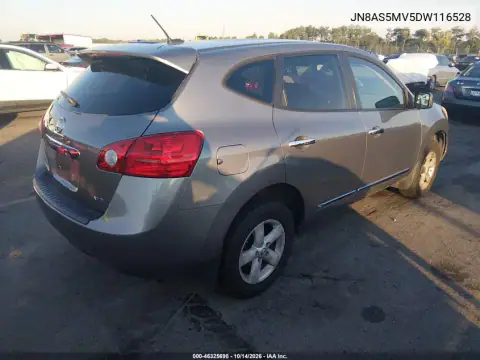 JN8AS5MV5DW116528 — 2013 Nissan Rogue, фото 5 с аукциона IAAI, Передняя часть