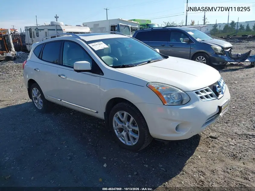 JN8AS5MV7DW118295 — 2013 Nissan Rogue, фото 2 с аукциона IAAI, Повреждения со всех сторон