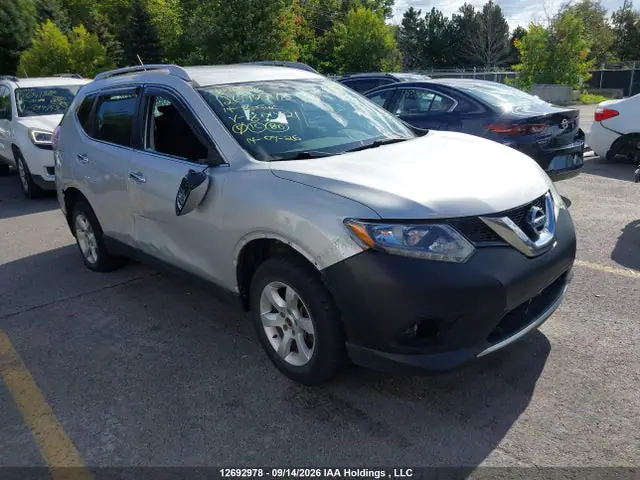 5N1AT2MTXEC801421 — 2014 Nissan Rogue, Вандализм (Vandalized), фото до ремонта