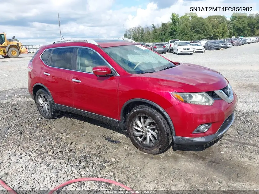 5N1AT2MT4EC856902 — 2014 Nissan Rogue, фото 2 с аукциона IAAI 19.10.2026, Естественный износ