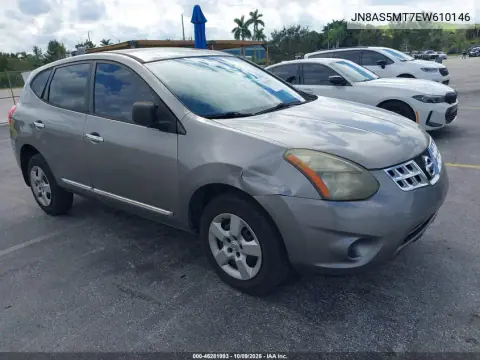 JN8AS5MT7EW610146 — 2014 Nissan Rogue, Правая сторона, фото до ремонта