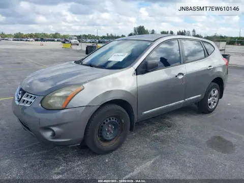 2014 Nissan Rogue Select S VIN JN8AS5MT7EW610146 фото 3
