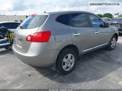 2014 Nissan Rogue Select S VIN JN8AS5MT7EW610146 фото 5