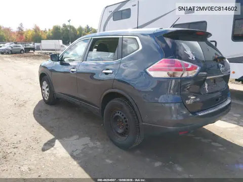 2014 Nissan Rogue S VIN 5N1AT2MV0EC814602 фото 4