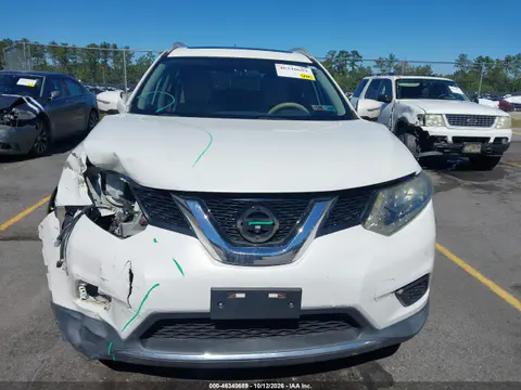 5N1AT2MV7EC807422 — 2014 Nissan Rogue, Передняя часть, фото до ремонта