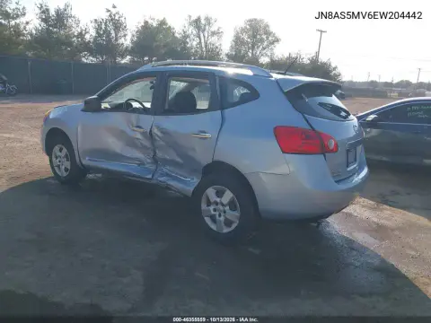 2014 Nissan Rogue Select S VIN JN8AS5MV6EW204442 фото 4