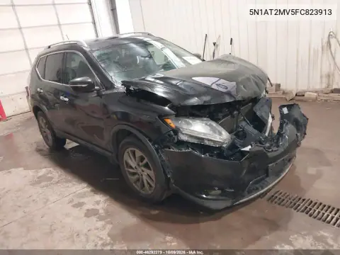 5N1AT2MV5FC823913 — 2015 Nissan Rogue, Передняя часть, фото до ремонта