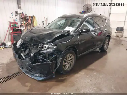 2015 Nissan Rogue Sl VIN 5N1AT2MV5FC823913 фото 2
