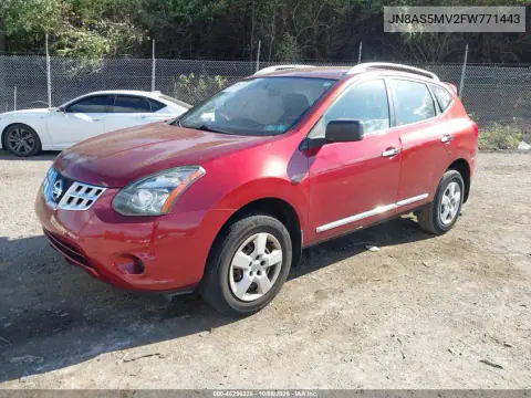 2015 Nissan Rogue Select S VIN JN8AS5MV2FW771443 фото 3
