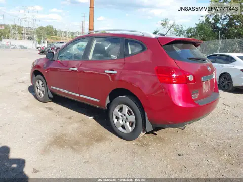 2015 Nissan Rogue Select S VIN JN8AS5MV2FW771443 фото 4