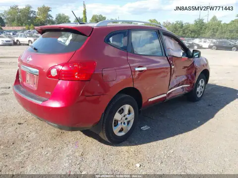 2015 Nissan Rogue Select S VIN JN8AS5MV2FW771443 фото 5