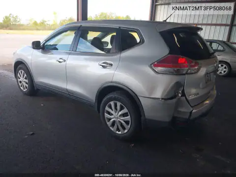 2015 Nissan Rogue S VIN KNMAT2MT3FP508068 фото 4