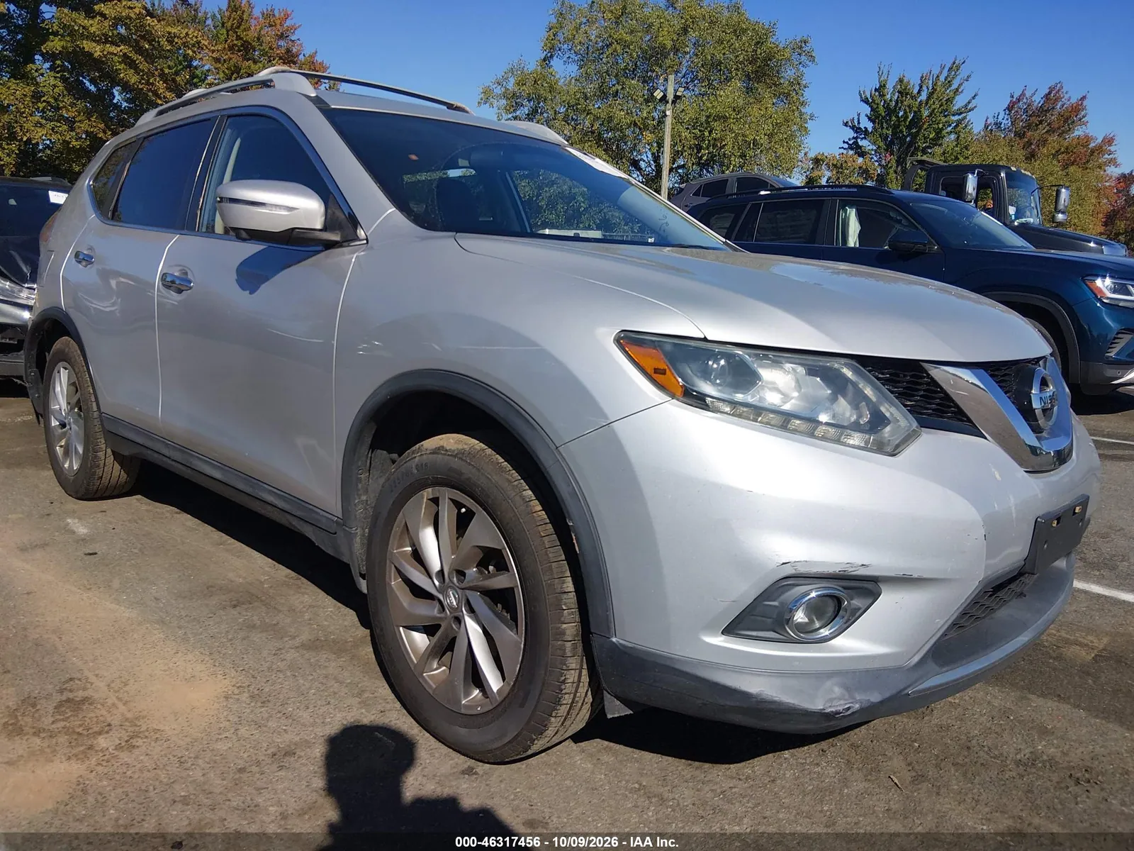 2015 Nissan Rogue Sl VIN 5N1AT2MVXFC911937 фото 2
