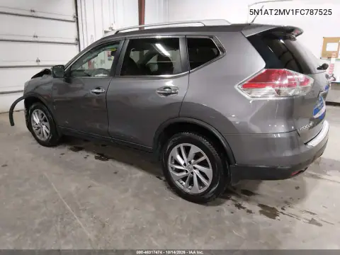 5N1AT2MV1FC787525 — 2015 Nissan Rogue, фото 4 с аукциона IAAI, Передняя часть