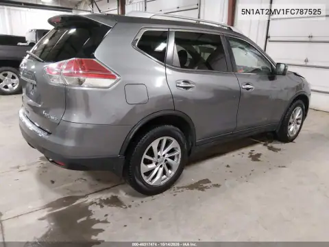 5N1AT2MV1FC787525 — 2015 Nissan Rogue, фото 5 с аукциона IAAI, Передняя часть