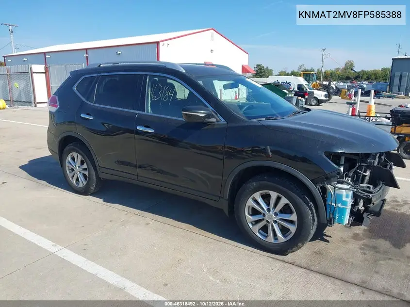 2015 Nissan Rogue Sv VIN KNMAT2MV8FP585388 фото 2