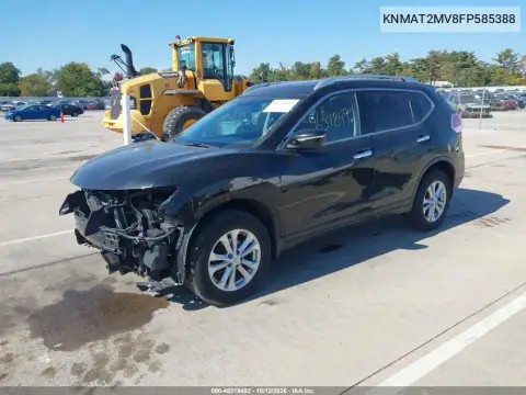 2015 Nissan Rogue Sv VIN KNMAT2MV8FP585388 фото 3
