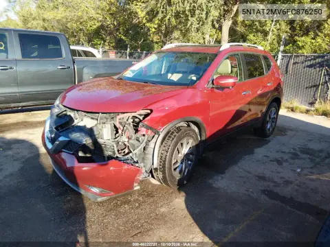 2015 Nissan Rogue Sl VIN 5N1AT2MV6FC876250 фото 3