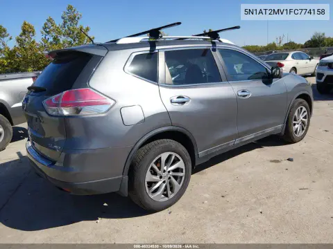 2015 Nissan Rogue Sl VIN 5N1AT2MV1FC774158 фото 5