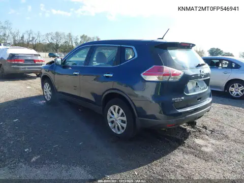 2015 Nissan Rogue S VIN KNMAT2MT0FP546941 фото 4