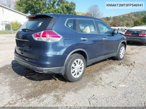 2015 Nissan Rogue S VIN KNMAT2MT0FP546941 фото 5