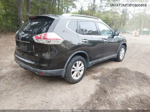 2015 Nissan Rogue Sv VIN 5N1AT2MTXFC800495 фото 5